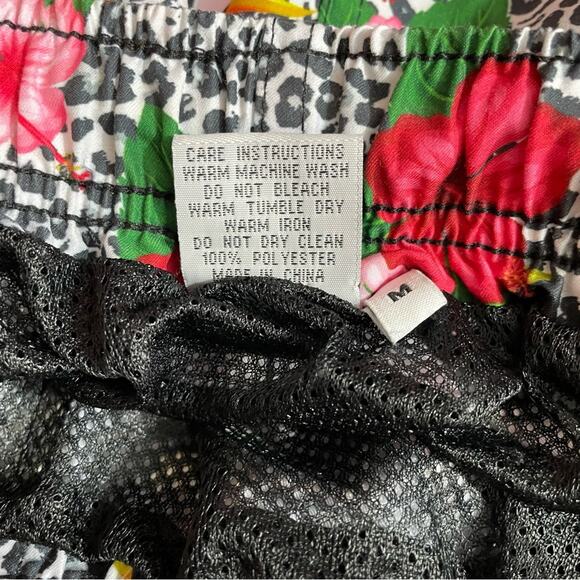 Franks Broadbeach Quick dry Tropical Toucan floral leopard swim trunks shorts M - Picture 11 of 13